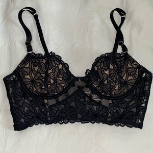 Victorias Secret Lace Corset Bra